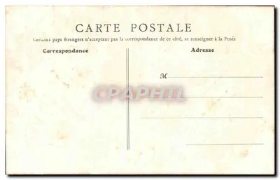 Lyon — Wysoki pomnik poświęcony Doktorowi Ollier, plac Ollier — B. F., Paryż, nr 925 — Rewers