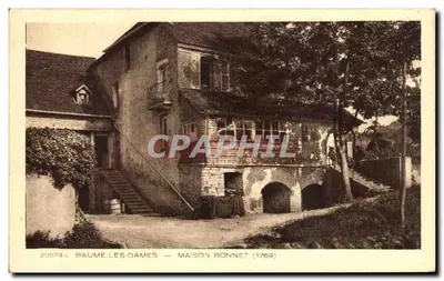 Baume-les-Dames — Maison Bonnet (1769) — Collection Le Jura