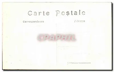 Ruínas de Termonde — Guerra de 1914 — Ed. Paris-Verbaillies n°58 — Verso