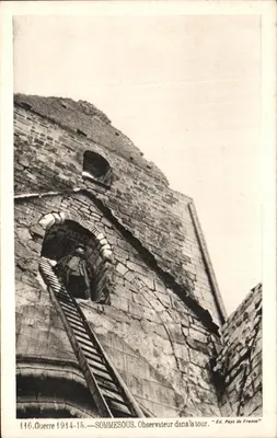 SOMMESOUS — Observador na torre — Ed. Pays de France, n° 446