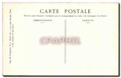SOMMESOUS — Observador na torre — Ed. Pays de France, n° 446 — Verso