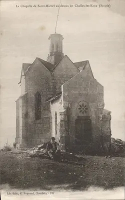 A Capela de São Miguel acima de Challes-les-Eaux (Savoia) — Lib.-Edit. E. Reynaud, Chambéry - 335