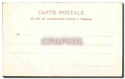St. Alban — Kaplica św. Saturnina przed restauracją — Librairie A. Perrin – Chambéry, nr 15 — Rewers