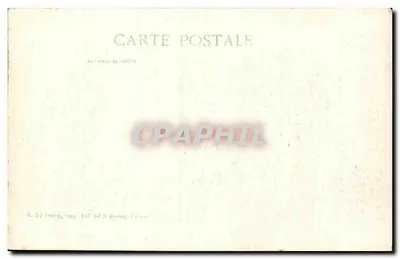 Reims — O Arcebispo após o bombardeio — E. Le Dube, Imp. 127 bd S. Photop. Paris, 17ª Série — Verso