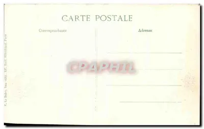 Reims — A Catedral, Portal do Juízo Final — E. Le Daley, 8ª Série — Verso