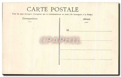 Nienport — Kościół — zniszczony w 1914 — Rewers