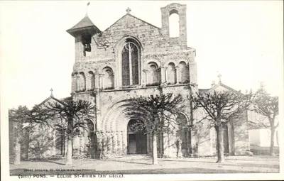 Pons — Igreja de São Vivien (século XII) — Henry Guillier, 34, 49 bis e 44, rue Fonneuve