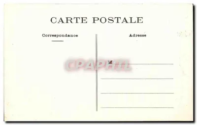 La Rochelle — Hotel de Ville, Cour d'Honneur — Fototipia Vassellier, Nantes — Verso
