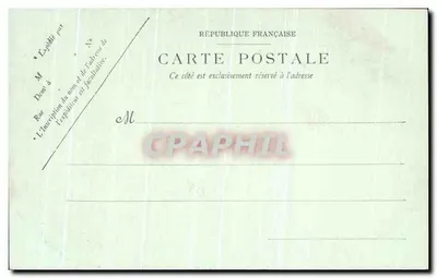 Bilhete postal antigo Massif de L'Oisans Tunnel du Grand Clos — Verso