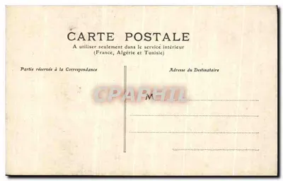 Abside da Igreja de RIOUX (Charente-Inférieure) — G. N. Pap. J. Prévost, edição Saintes — Verso