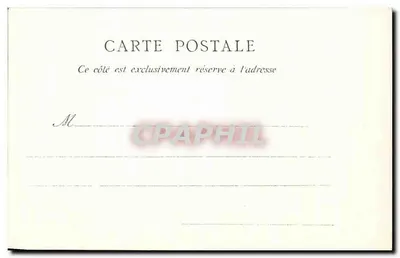 Saintes — Kościół św. Viviena — Pongloued, Angoustrine, n° 572 — Rewers