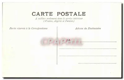 Saintes — Campanário de São Eutrópio e Cours Reverseaux — C. N. Pap. J. Prévost, editor — Verso