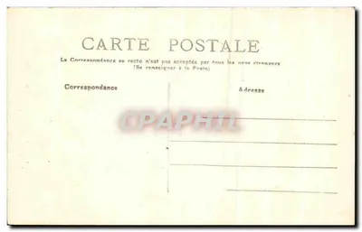 La Rochelle — Hoekmotief van de toren — Hotel de Ville — L. C. — n° 323 — Achterkant