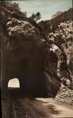 O Túnel do Hourat — Estrada de Laruns — Éditions Arthaltiques Raymond Meyerin