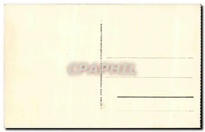 Biarritz - O « Basta » à maré baixa — Bilhete postal antigo n°56, editor C. des Arts Photomécaniques Strasbourg-Schillichheim — Verso