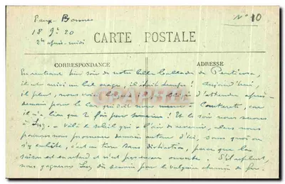 Eaux-Bonnes - Ogólny widok i Pic du Ger — Casrache, wydawca, Pau - n°8 — Rewers