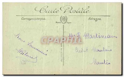 Arras — A Pequena Praça — Edição Fernand Benoit — Verso