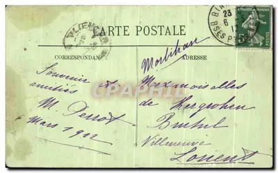 Biarritz — Plaża — LL. — N° 56 — Rewers