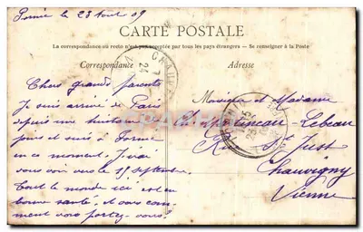 Pornic (L.-Inf.) - Rochers de la pointe de Gourmalen — wydawca: Collection Plikerfel, St-Just — Rewers