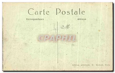 Paris — Boulevard et Porte Saint-Denis — E. M. (n° 5027) — Verso
