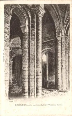 Loudun (Vienne) - Antiga Igreja de Santa Cruz do Mercado
