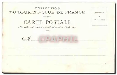 Zamek Bourdeau — Savoie — Zbiór Touring-Club de France — Rewers
