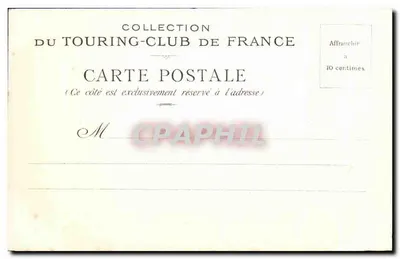Mont-Dore — Roches Thuillières i Sanjodoire — Puy-de-Dôme — Kolekcja Touring-Club de France — Rewers