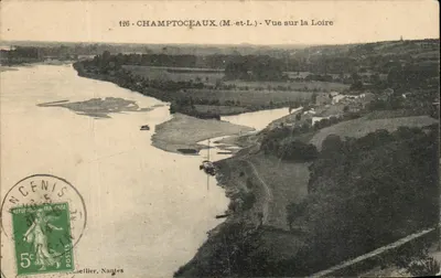 Champtoceaux (M.-et-L.) - Vista sobre a Loire — editor N. Cenís, n° 126