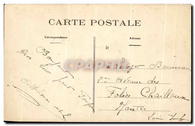 Champtoceaux (M.-et-L.) - Vista sobre a Loire — editor N. Cenís, n° 126 — Verso