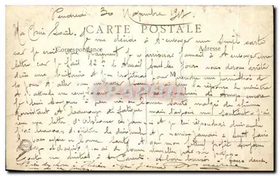 Givors (Rhône) — Fábricas Fives-Lille — B.F., Paris — Verso