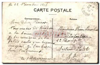St-GERMAIN-au-MONT-d'OR (Rodano) — La Petite Place — S. Farges, edito a Lione, n° 895 — Verso