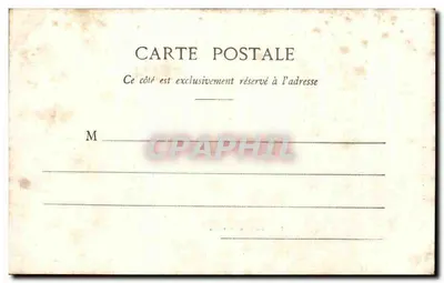 O Castelo de Bourneau — Os Castelos da Vendée — Coleção A. Robin, Fontenay-le-Comte — Verso