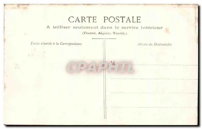 Zamek w Sérigny — Foussais — Zbiór A. Robin, Fontenay-le-Comte — Rewers