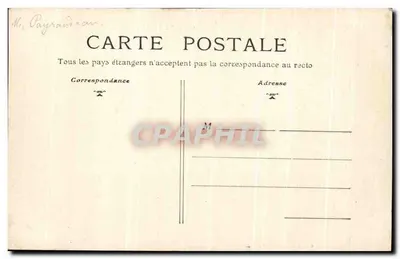 BREUIL-BARRET, o Velho Castelo — Vendée - 1646 — Lib. Coupin, Mortagne — Verso