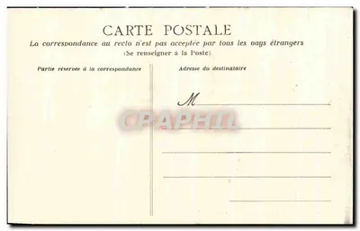 A Vendée pitoresca — Vista geral do Castelo de l'Aubraie — Coleção M. D., Pugleux, fot. La Roche-sur-Yon — Verso