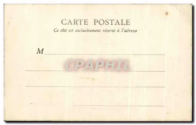 Zamek, zewnętrzna wejściowa część północna i Kościół — Palluau (Vendée) — Jules Roluchon, fot. w Poitiers — nr 447 — Rewers