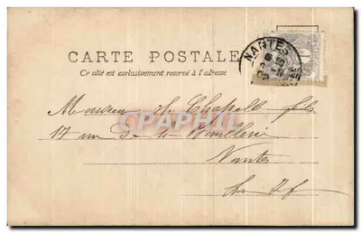Bonnes Sœurs — Vista do L'Ouvroir — A. Chapellet, G. L. 3031 — Verso