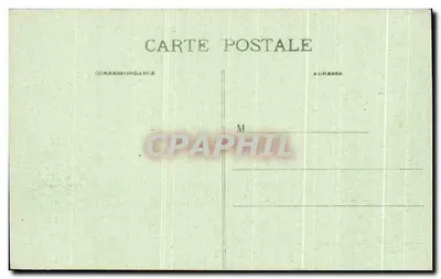 TONNAY-CHARENTE — Uitzicht op het kasteel — Sanatoriumkolonie — Marcel Delboy, fototype, Bordeaux — Achterkant