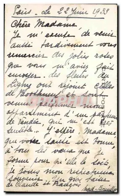 St-Chéron (S.-et-O.) — Vista Geral — Verso