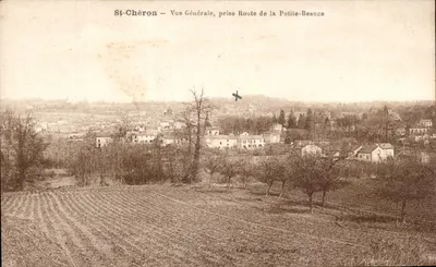 St-Chéron — Vista Geral, tirada da Estrada da Petite-Beauce — Éd. Chasseneuil, França