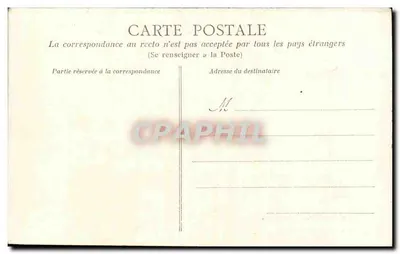 NANTES — Manifestaties van 22 februari 1906 bij de Inventaris — Tréliotype Jugas en Cie, Nantes — Achterkant