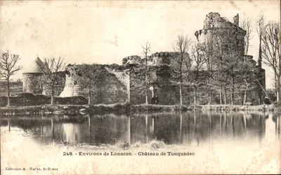 Arredores de Lannion — Castelo de Tonquédec — Coleção A. Waron, St-Brieuc, n°248