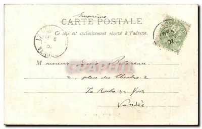 Saint-Cirgues - Castelo — editor Louis, n° 501 — Verso