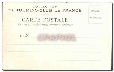Puy-de-Dôme — Kasteel van Tournoel — Collectie van de Touring-Club van Frankrijk — Achterkant