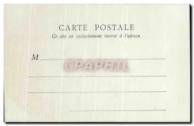 Le Capucin — Mont-Dore — B.F., Paris — Rewers