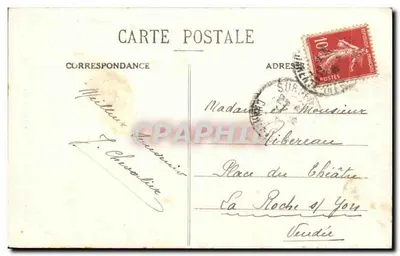 Surgères - Avenida dos Nozes - Rua dos Mercadores, La Rochelle — Verso