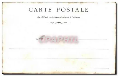 Auray - O Ponte Saint Goustan — vista de J. Coupé — Verso