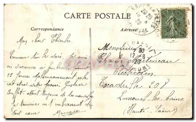 Embrel (Loire-Inf.) — L'étang du château de la Jousselière — Artaud-Nozais, Nantes — Reverso