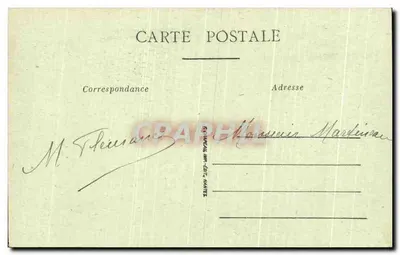 Clisson (Loire-Inf.) — Zamek przed ruinami — wydawca nieznany, numer serii 32 — Rewers