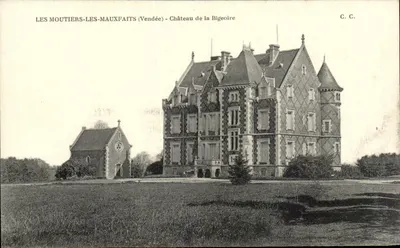 Les Moutiers-les-Mauxfaits (Vendée) — Castelo da Bigeoire — C.C.